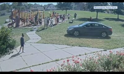 10-year-old accused of driving stolen car through playground