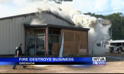 Grenada County gas station destroyed by fire