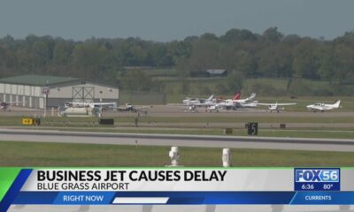 Blue Grass Airport runway reopens after plane enters 'safety area'