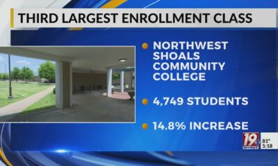 Northwest Shoals Community College Enrolls Third Largest Class | Oct. 4, 2024 | News 19 at 5 p.m.