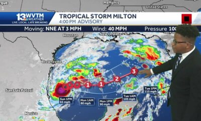 Tropical Storm Milton will strengthen into a major category three hurricane before making landfal...