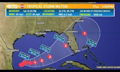 Watch Live: Tropical Storm Milton forms in the Gulf, headed to Florida as hurricane