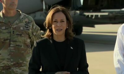 VP Kamala Harris visits NC to survey storm damage