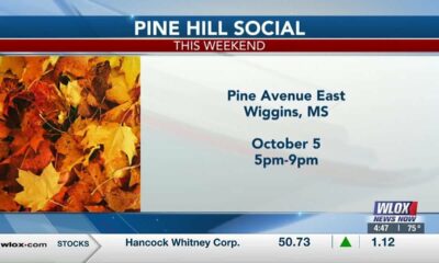 Happening Saturday, Oct. 5: Pine Hill Social in Wiggins