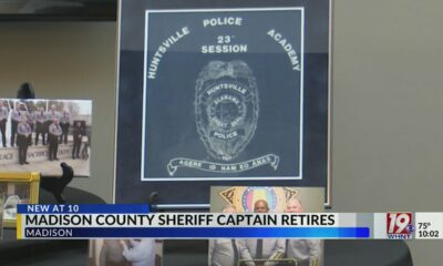 Madison County Sheriff Captain Retires | October 5, 2024 | News 19 at 10 p.m. – Weekend