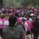 Thousands of Houstonians gather to support breast cancer awareness in "Race for the Cure" fundraiser