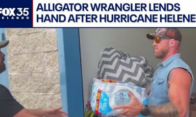 Alligator wrangler helping Hurricane Helene victims