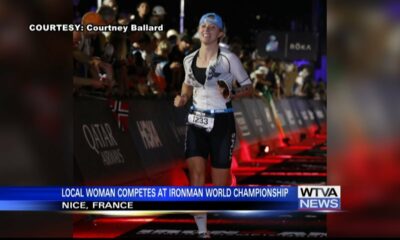 VIDEO: Tupelo resident Courtney Ballard competed in World Ironman Championship