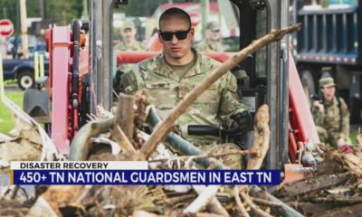 450+ TN National Guardsmen supporting recovery efforts following Helene