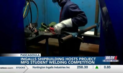 Sparks fly at Ingalls Shipbuilding; Project MFG welding competition