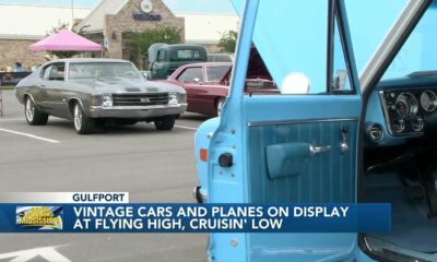 Vintage cars, planes on display at Flying High, Cruisin' Low