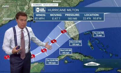 Tracking the Tropics | Hurricane Milton expected to strengthen as it heads toward Florida