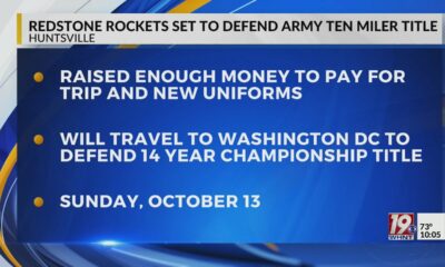 Redstone Rockets Set To Defend Army Ten Miler Title | October 6, 2024 | News 19 at 10 p.m. – Weekend