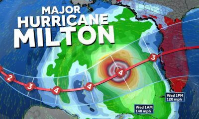 Hurricane Milton will rapidly intensify into a Category Four Hurricane, before making landfall in...