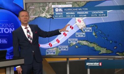 Tracking the Tropics | Milton strengthens into Category 2 hurricane