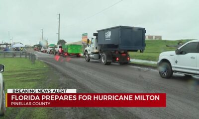 Hurricane Milton now Category 5 as Florida orders evacuations