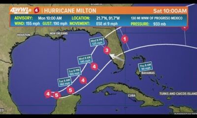 Watch: Tracking Hurricane Milton