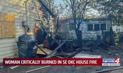 Woman critically burned in SE OKC house fire