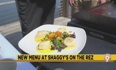 New menu at Shaggy's on the Rez