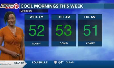 10/7 - Hello COOLER mornings, and we're tracking Milton