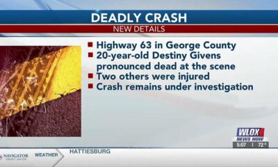 Lucedale woman identified as victim of fatal George County crash