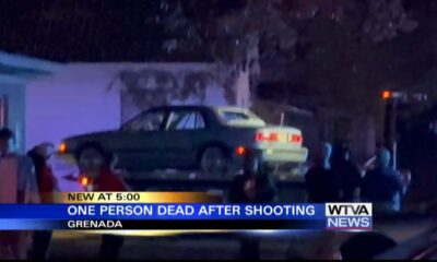 Grenada man shot, killed in his car Saturday night