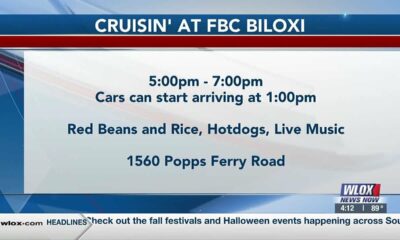 Happening Wednesday, Oct. 9: Cruisin' at First Baptist Church Biloxi