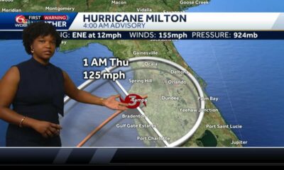 Hurricane Milton headed for Florida