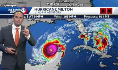 Chief Meteorologist Chris Justus tracks Hurricane Milton