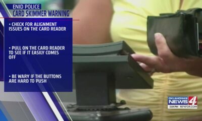 Enid Police warn of skimming devices on card readers