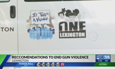 Lexington gun violence task force to present revised recommendations on Tuesday