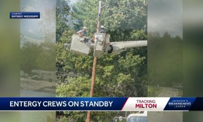 Entergy crews prepare to respond to Hurricane Milton