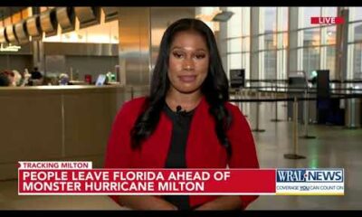 People evacuating from Florida ahead of 'monster' Hurricane Milton