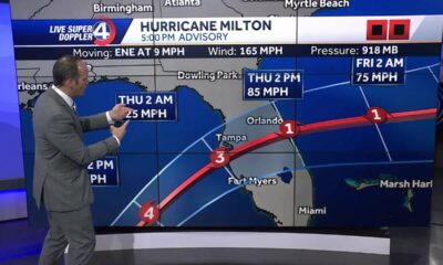 Hurricane Milton regains strength; SC watches posted