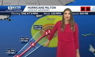 Hurricane Milton will be a very powerful Major Hurricane at landfall in Florida, Dangerous storm …