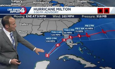 Milton forces storm, surge watches in South Carolina