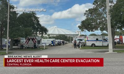 Florida healthcare facilities evacuating ahead of Milton