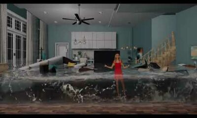 Augmented reality explainer of storm surge – meteorologist Kat Campbell