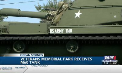 Mississippi Vietnam Veterans Memorial receives M60 tank from Camp Shelby