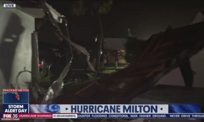 Florida man's home damaged in Hurricane Milton:  'All hell let loose'