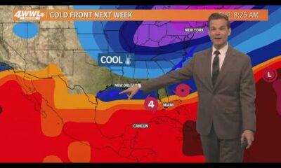 New Orleans Weather: Cold front on the way, Milton makes landfall in Florida tonight