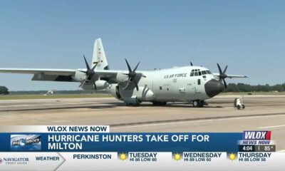 Hurricane Hunters take off for Milton