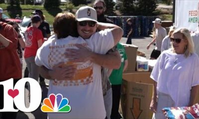 Morgan Wallen makes appearance at West Town Mall during food drive to help Helene recovery efforts