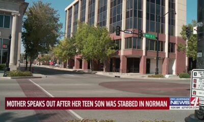 Mother's teen son stabbed in Norman by man