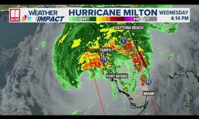 Milton becomes Category 3 storm ahead of landfall