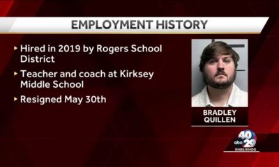 Former Kirksey Middle School teacher & coach arrested