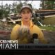 Dog found in rubble at Florida mobile community after Hurricane Milton swept through