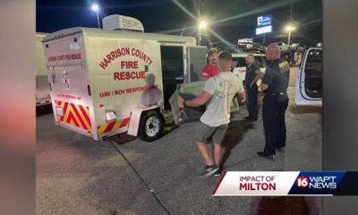 Mississippi firefighters respond to Hurricane Milton