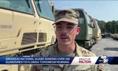 Arkansas National Guard gearing up for trip to Florida