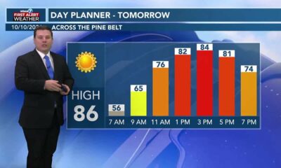 Patrick's Thursday PM Forecast 10/10